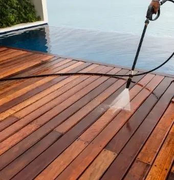 Nettoyage de terrasse